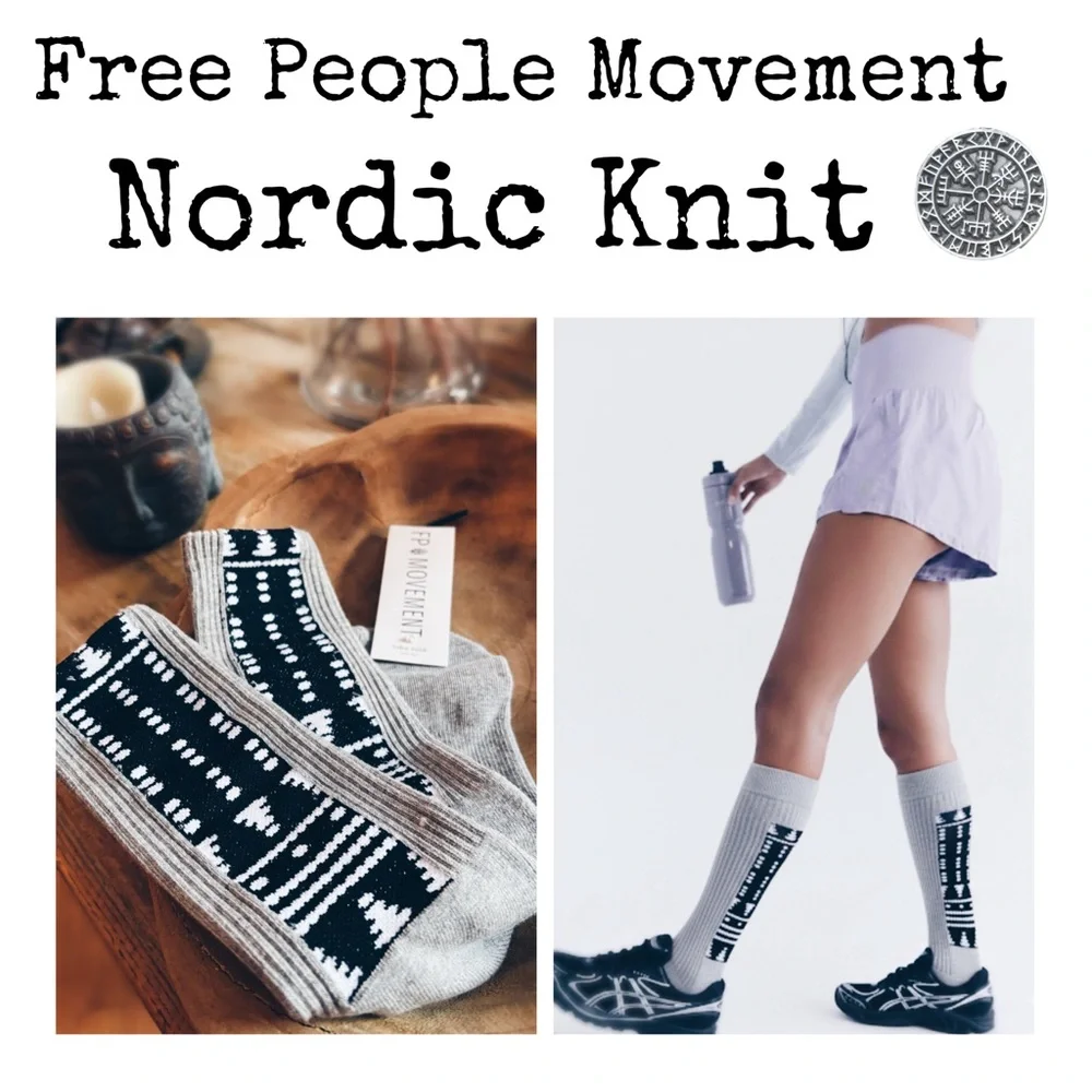 Free People Movement Style Nordic Knit NWT
